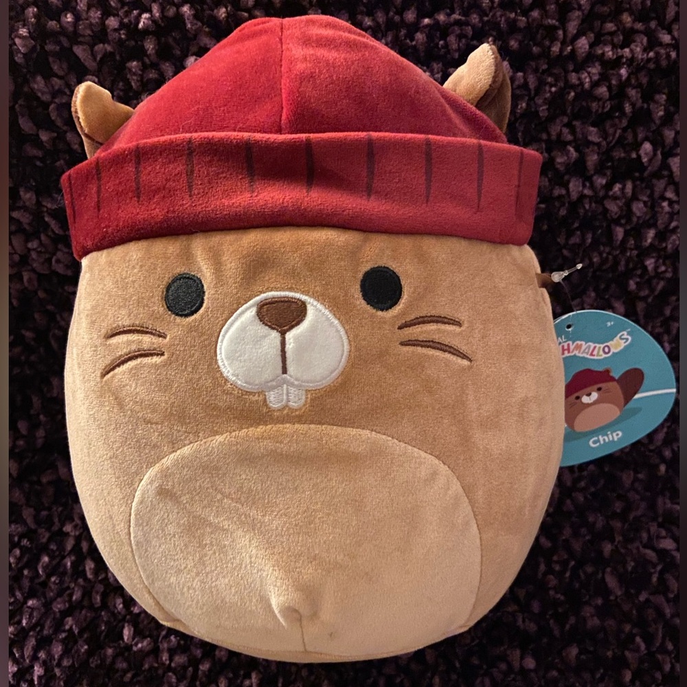 Chip the Beaver Autumn 2023 8' Squishmallow NWT